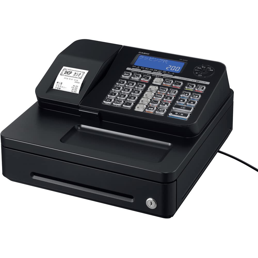 Amazon.co.jp: カシオ レジスタｰ SR-S200-BK: 文房具・オフィス用品