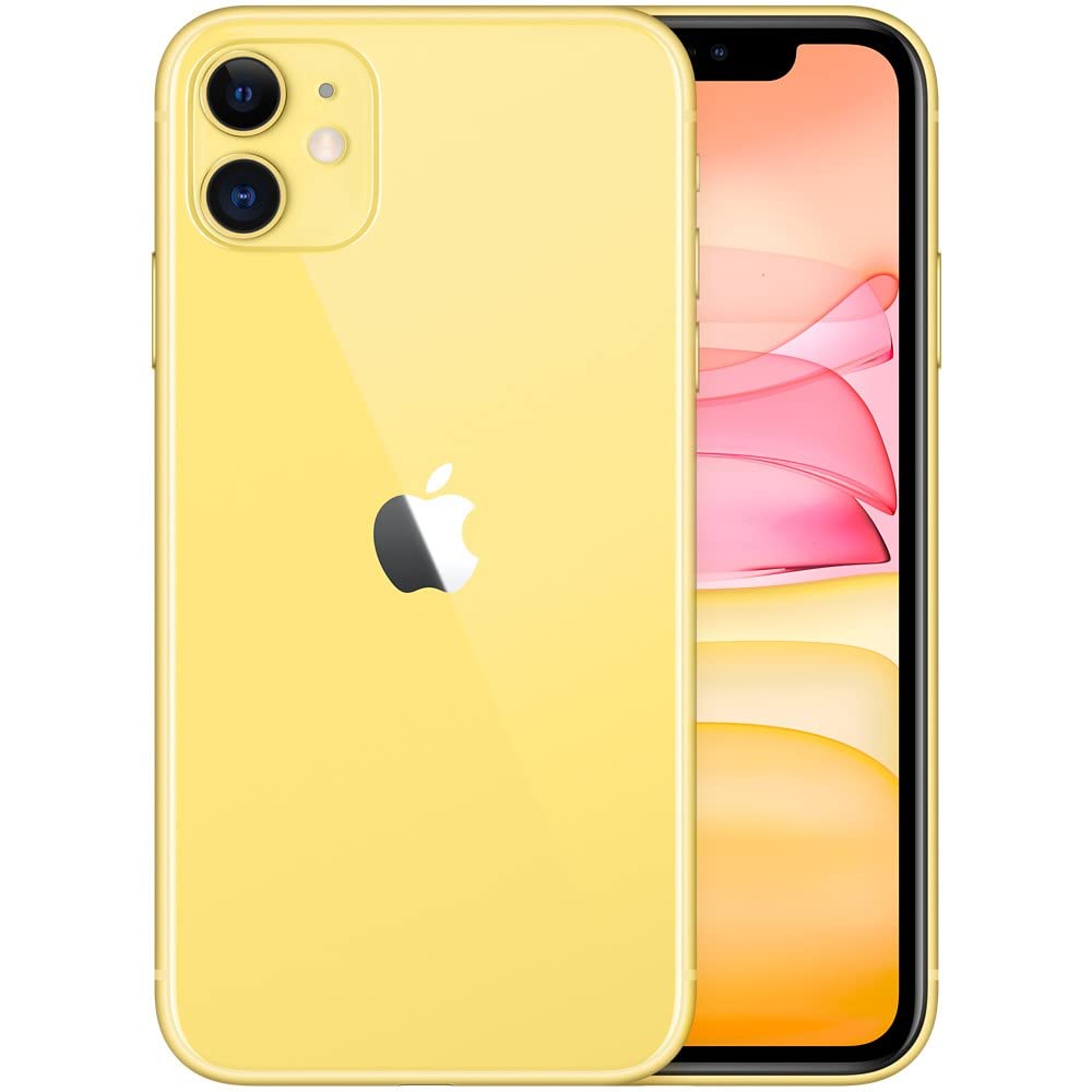 Apple iPhone 11, 128GB, Yellow - Fully Unlocked (Renewed) : Amazon