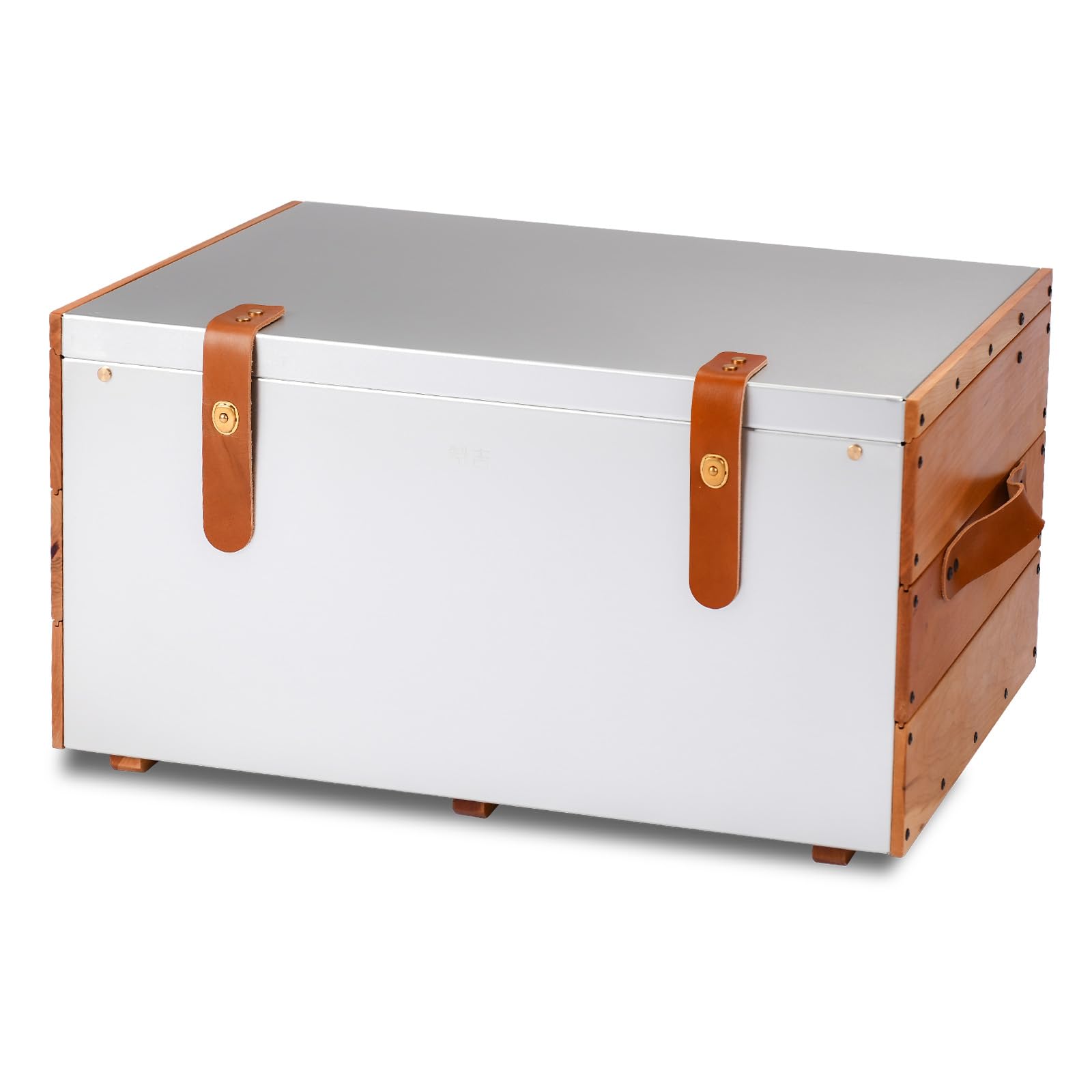 Amazon.co.jp: 「TORUK x 制吉」アルミコンテナ 収納ボックス 60Lス