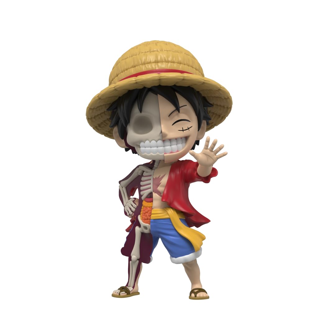Amazon.com: Mighty Jaxx One Piece: Luffy Wanted Edition | XXRAY 6