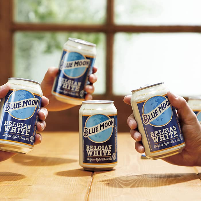 Amazon.co.jp: ブルームーン ビール 330ml 缶 輸入元 白鶴酒造 BLUE
