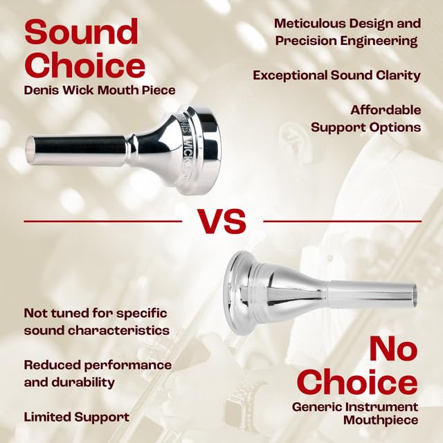 Amazon | Denis Wick DW5880-6AL トロンボーン マウスピース デニス