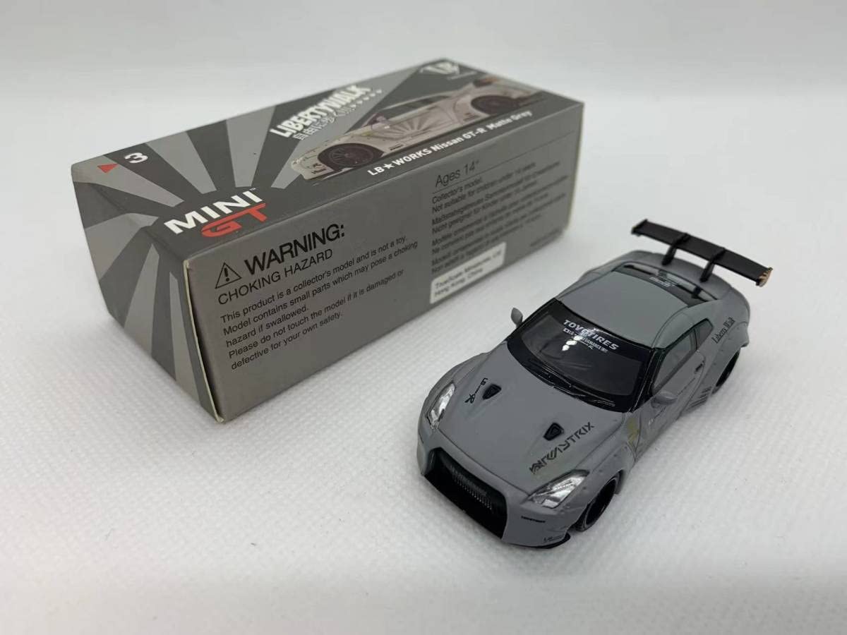 Amazon | TSM 1/64 日産 MINIGT LB WORKS Nissan GT-R (R35) Matte