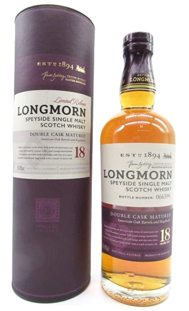 Amazon.co.jp: 【終売品】ロングモーン 18年 48度 700ml [並行輸入品