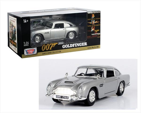 Amazon | ミニカー 007 アストンマーチン DB5 1/24 AUTOWORLD ゴールド