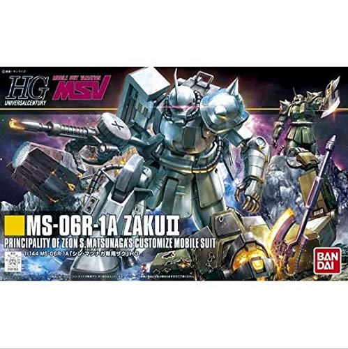 Amazon | HGUC 1/144 MS-06R-1A シン・マツナガ専用ザクII (MSV