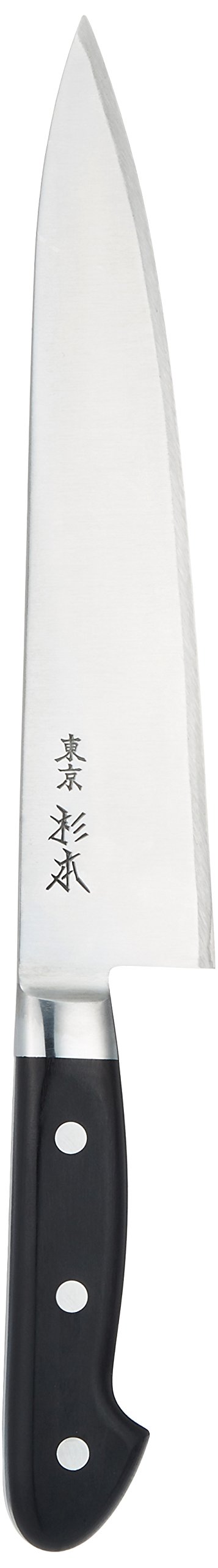 Amazon.co.jp: 杉本 CM鋼 牛刀 21㎝ CM2121 特殊合金鋼(クローム