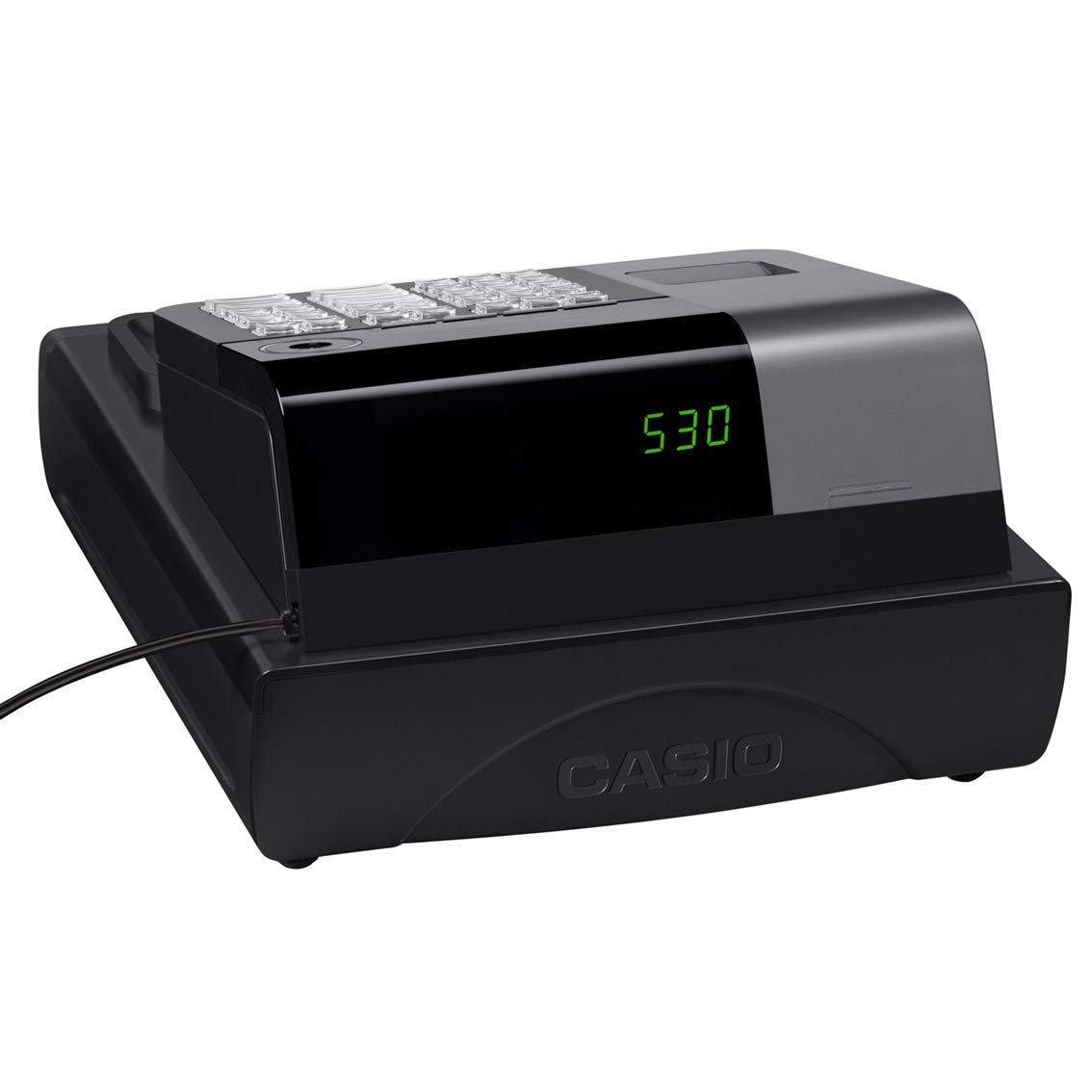 Amazon | カシオ レジスター 8部門 小型ドロア SE-S30-BK ブラック