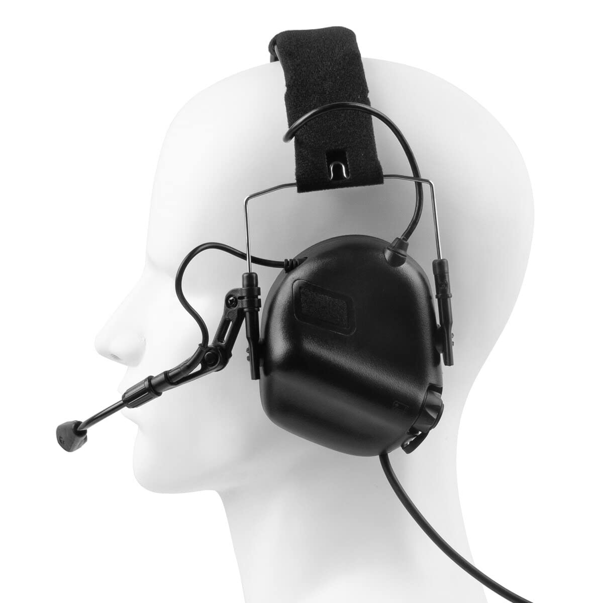 Amazon | OPSMEN M32ヘッドセット BK | タクティカルヘッドセット 通販