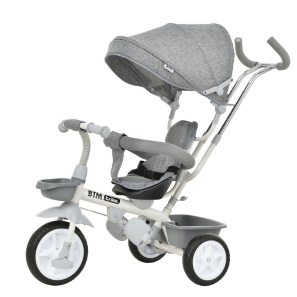 Amazon.co.jp: BTM 子供用三輪車 ベビーカー 三輪車 折りたたみ 安全