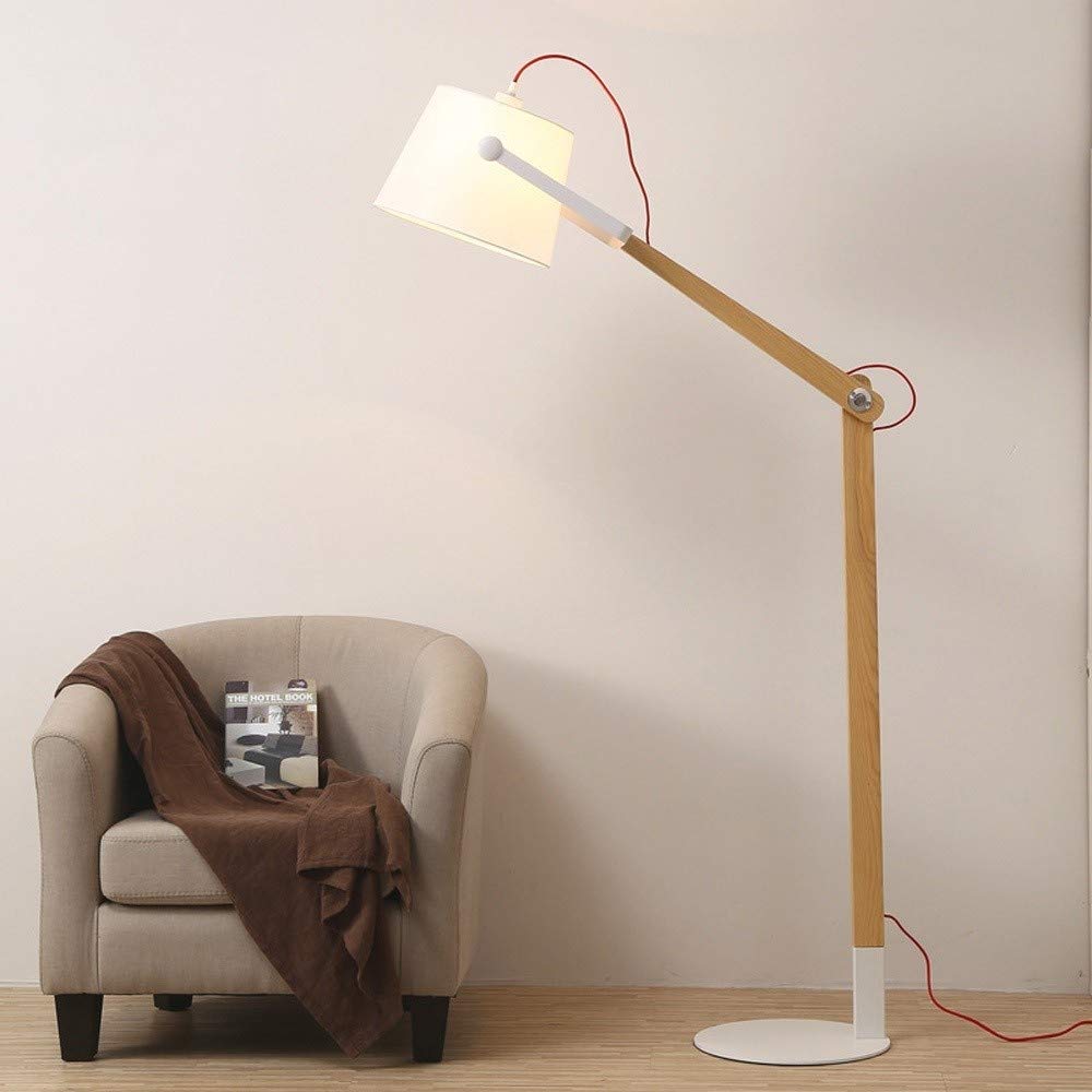 Amazon.co.jp : 木製フロアランプアーム、伝統的なクラシックアーク