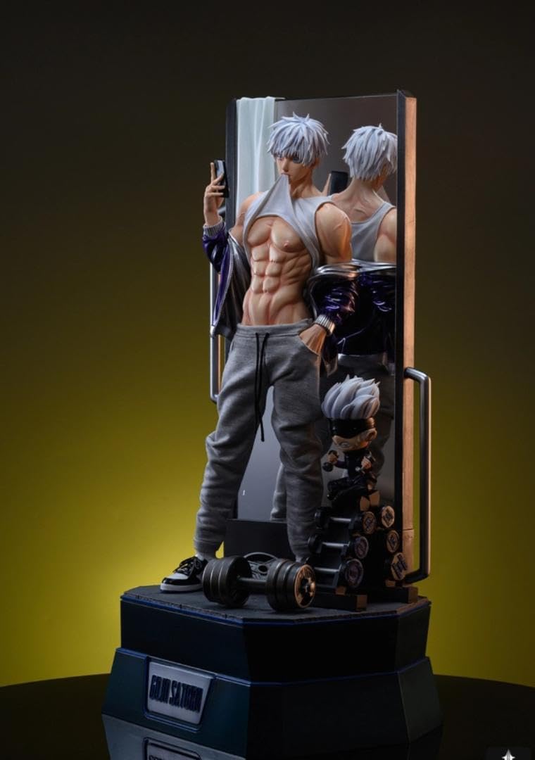 Amazon | 五条悟 フィギュア ver.ジム室 14 gk ガレージキット 呪術廻