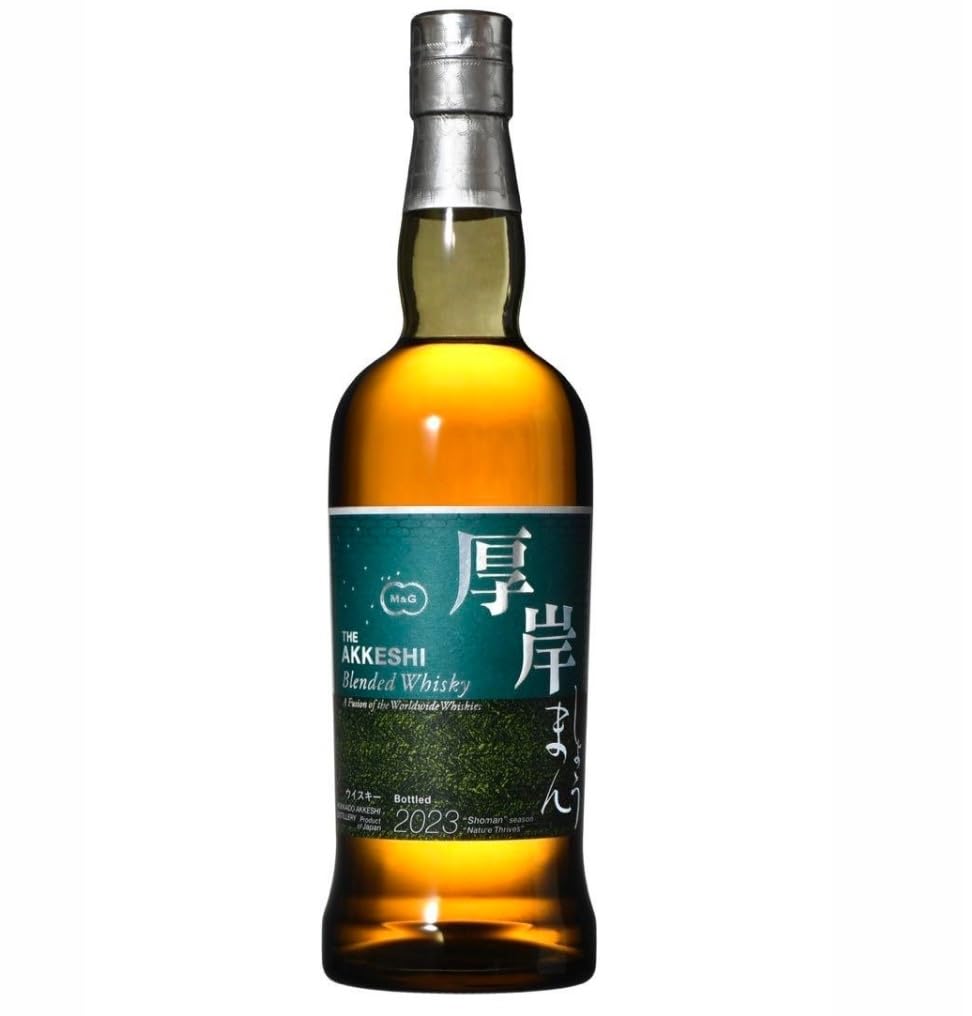 Amazon.co.jp: 厚岸ブレンデッドウイスキー 小満（しょうまん） 700ml