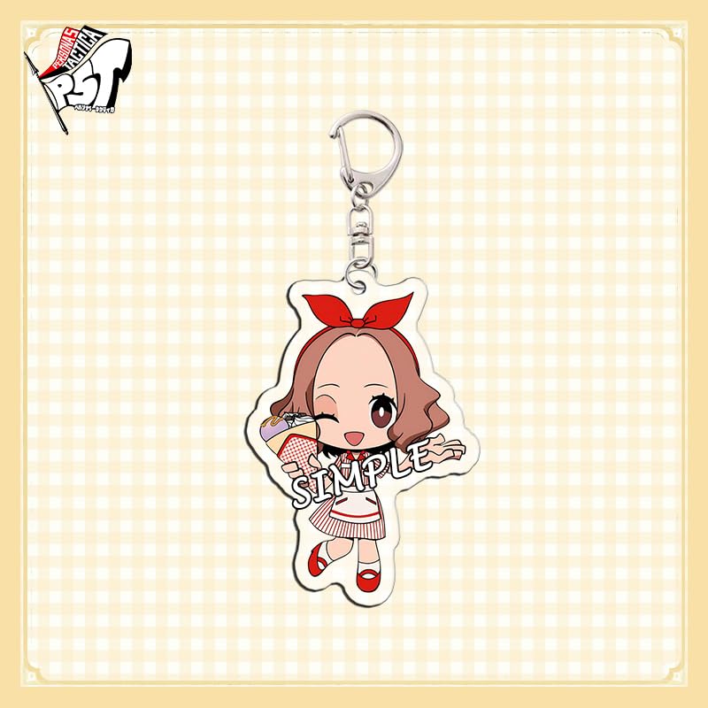 Amazon.co.jp: ペルソナ5 キーホルダー 8点セット 雨宮蓮 坂本竜司 高