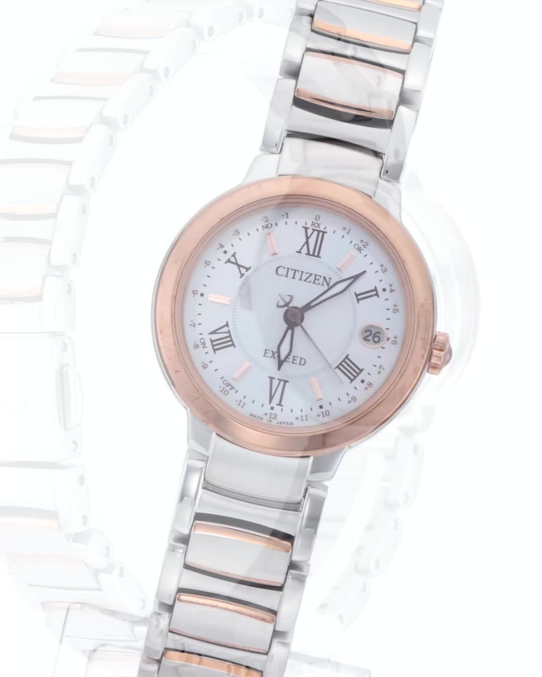 Amazon.co.jp: [シチズン]CITIZEN EXCEED エクシード エコ・ドライブ