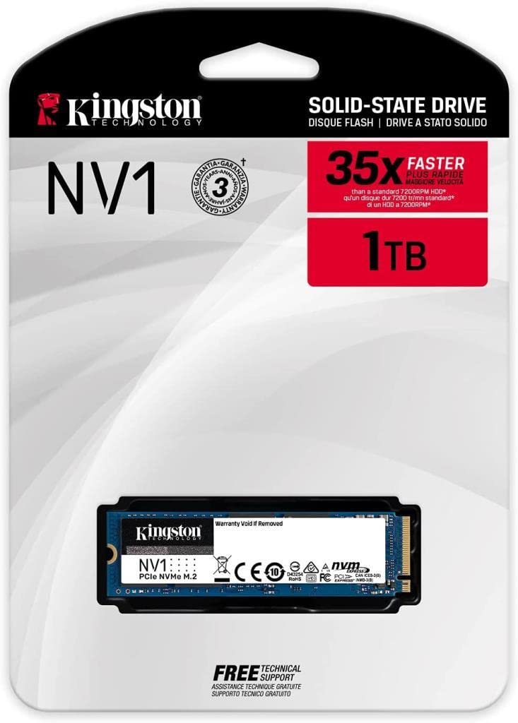Amazon.in: Buy Kingston NV1 Series 1TB NVMe PCIe 3.0 M.2 Internal