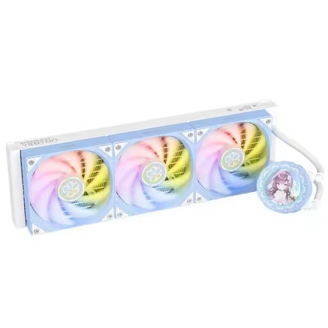 Amazon.co.jp: YESTON 櫻瞳花嫁 CPUクーラー 360mm簡易水冷 YT-360