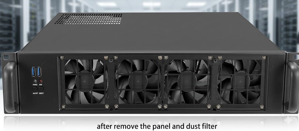 Amazon.co.jp: IPCHASSIS MicroATX/Mini-ITX 2U ラックマウント