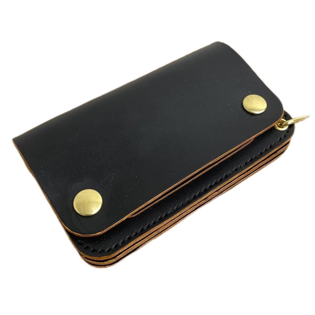 ありんこ 断捨離中】北米ステアハイドトラッカーウォレット150（ミドル