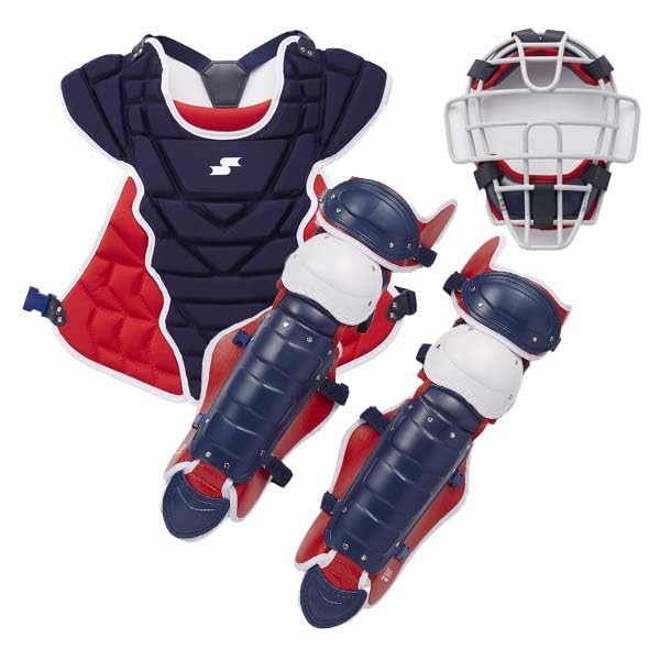 Amazon | 野球 エスエスケイ 軟式用 キャッチャー防具 3点セット JSBB