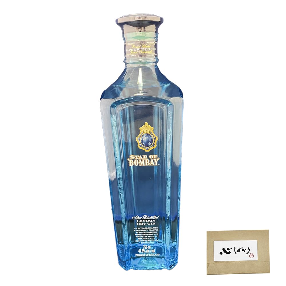 Amazon.co.jp: バカルディ スター オブ ボンベイ ジン 750ml 国内終売