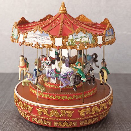 Amazon.com: Mr. Christmas Triple Decker Carousel : Home & Kitchen