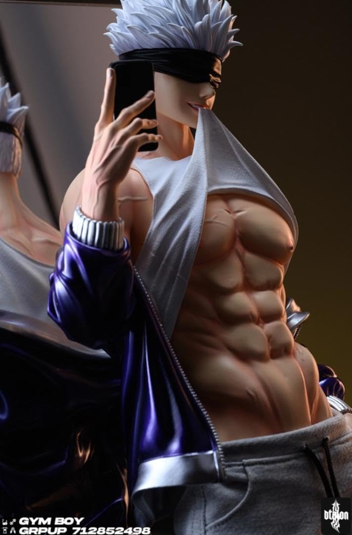 Amazon | 五条悟 フィギュア ver.ジム室 14 gk ガレージキット 呪術廻