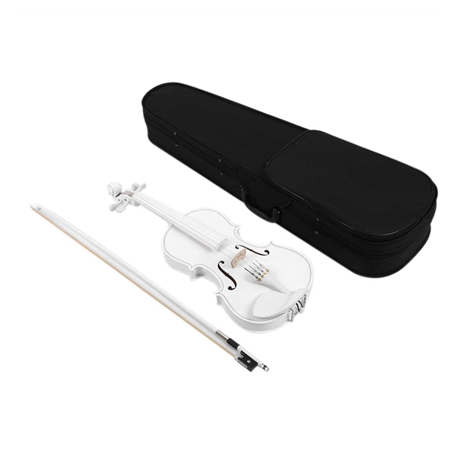 Amazon.co.jp: バイオリン4/4学生、初心者、専門家、公演のための白い