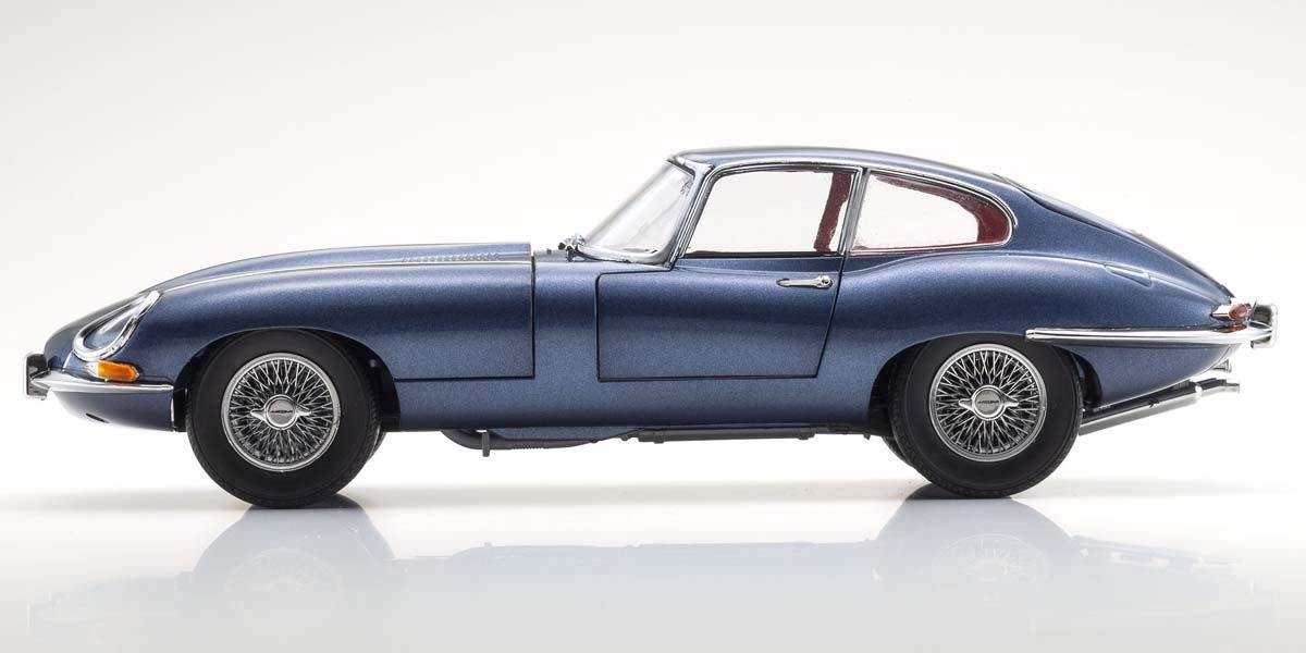 Amazon | 京商オリジナル 1/18 ジャガー Eタイプ ブルーメタリック