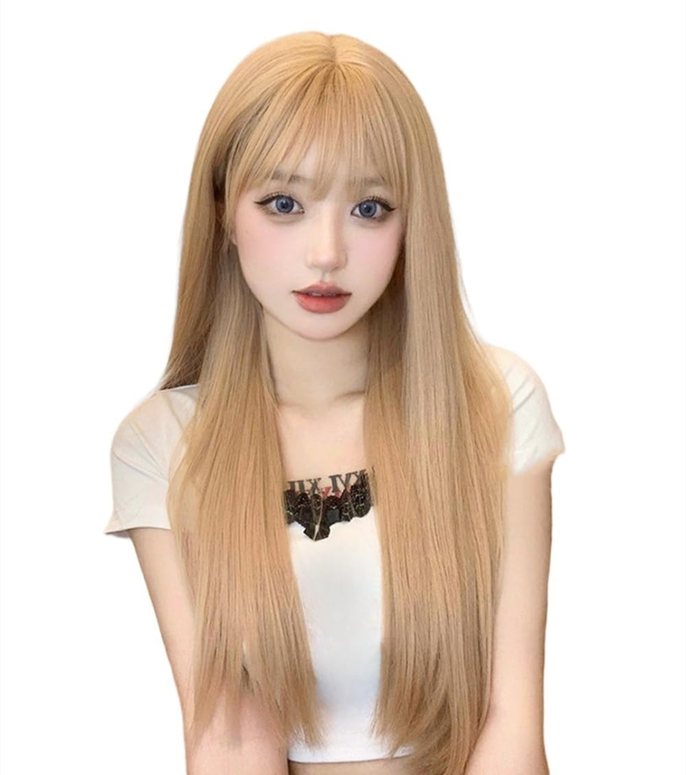 Amazon.co.jp: Sizuuenn 女性用 レディースフルウィッグ ロング