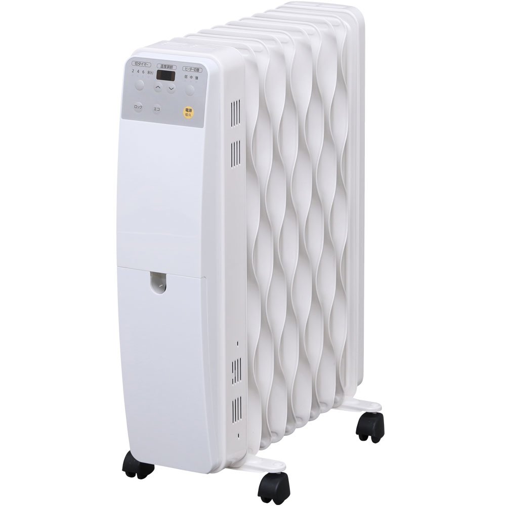 Amazon | アイリスオーヤマ オイルヒーター ウェーブ マイコン式 IWH