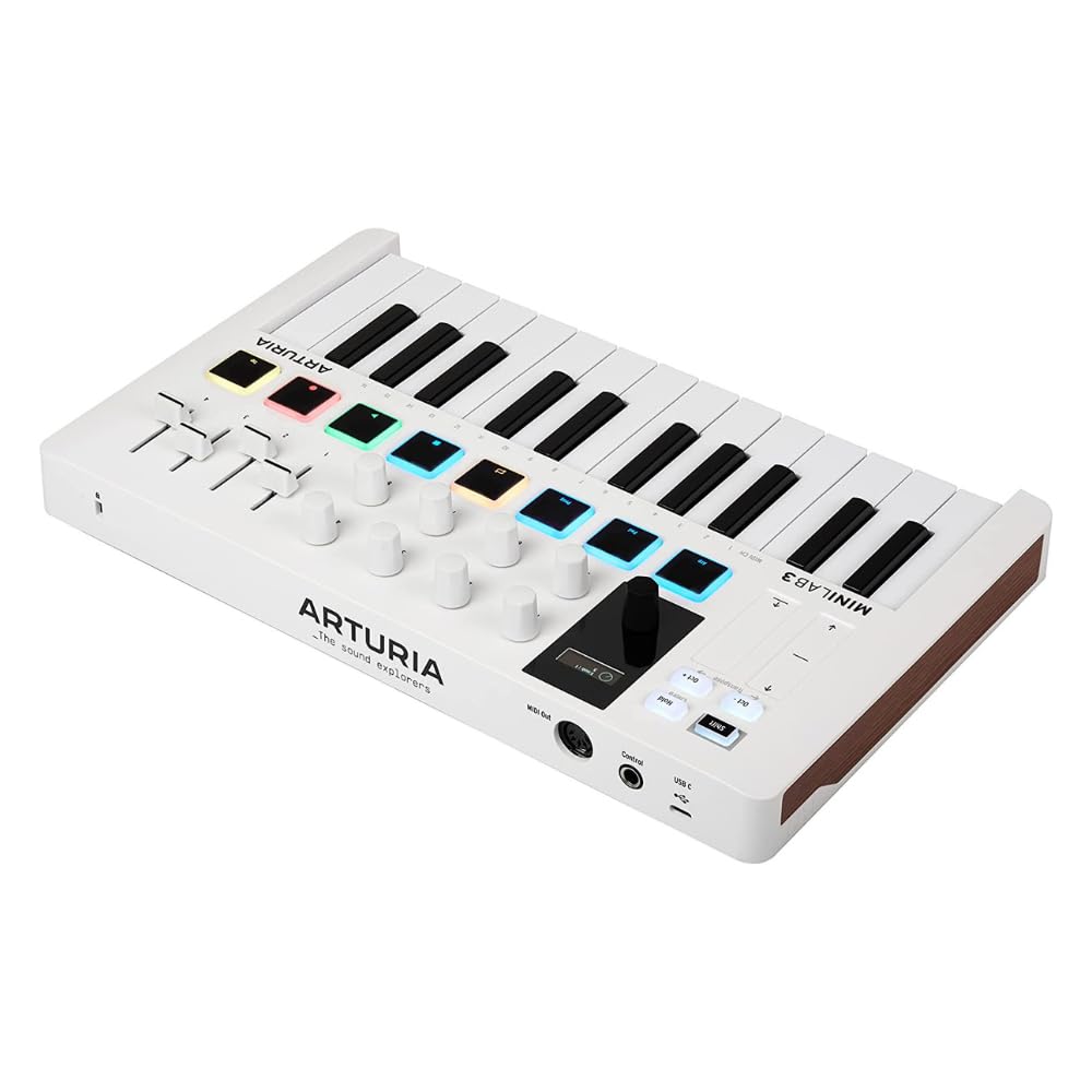 Amazon.com: Arturia MiniLab 3 MIDI Keyboard Controller, Lavalier