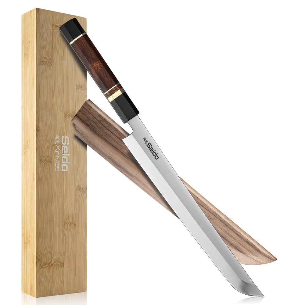 Amazon.com: Seido Knives Sakimaru Takohiki 10