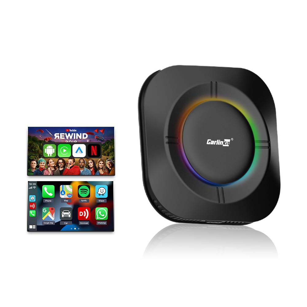 Amazon.co.jp: CarlinKit Tbox Ambient SE 4+64GB aibox ワイヤレス