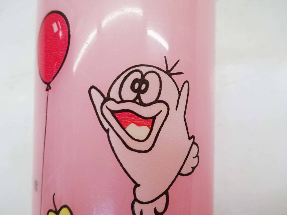 Amazon｜○オバケのQ太郎 保存容器 タッパー 筒状 ピンク Qちゃん P子