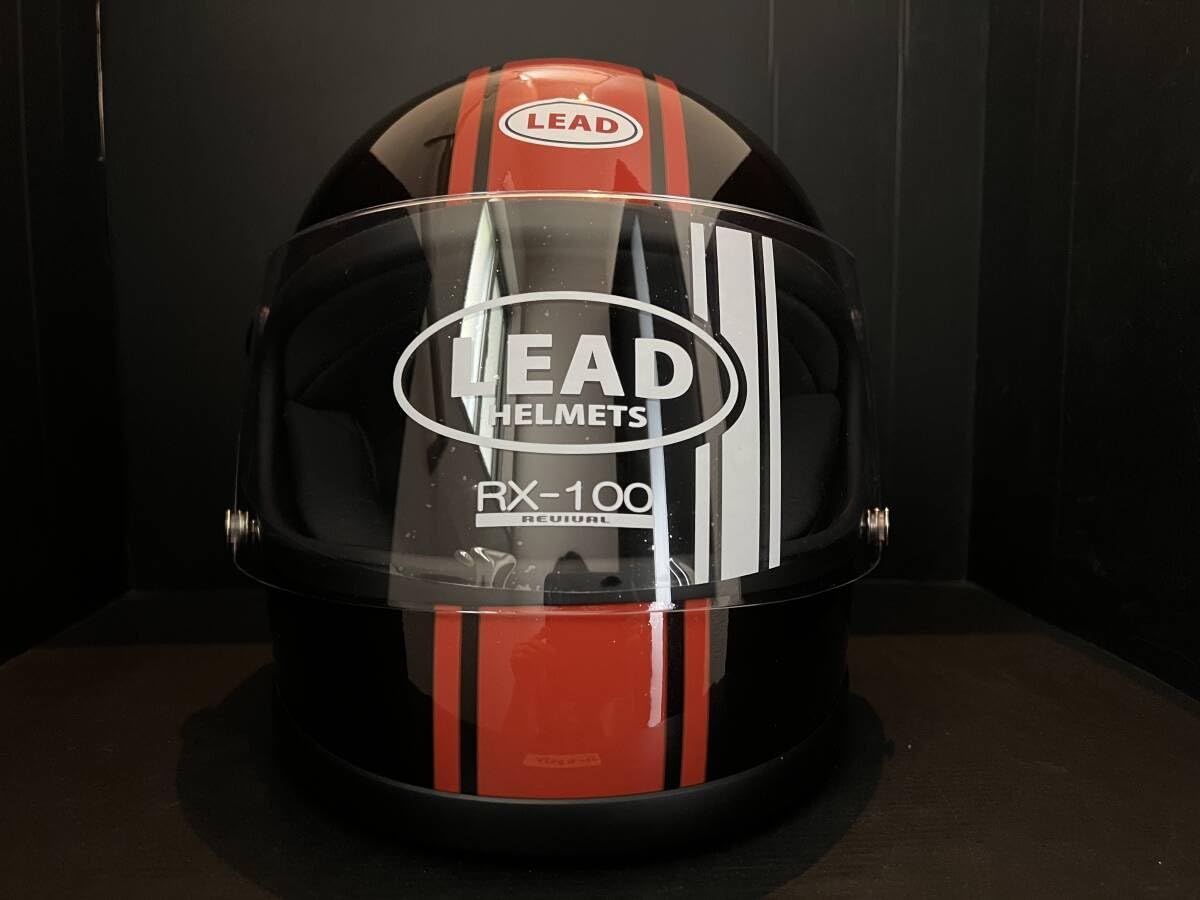 Amazon.co.jp: リード工業 火の玉カラー 限定200個 ヘルメット LEAD RX