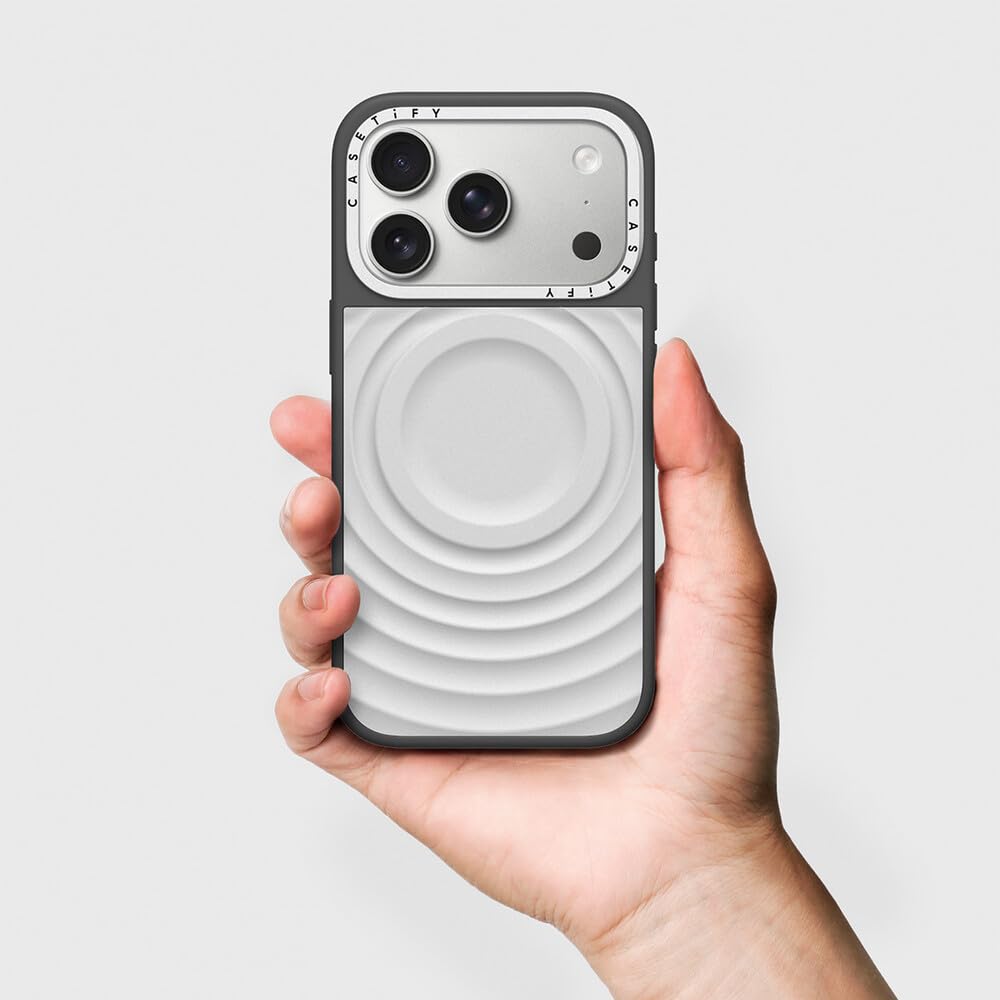 Amazon.co.jp: CASETiFY メタル ウェーブ iPhone 17 Pro ケース