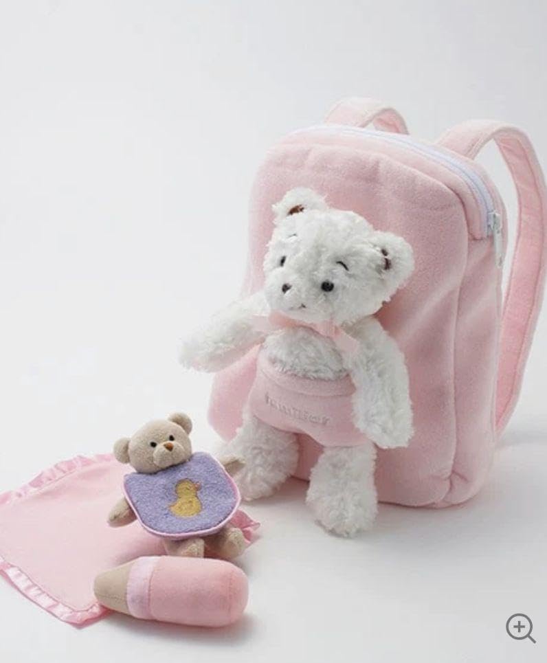 Amazon.co.jp: ファミリア プレイセット ピンク ぬいぐるみ リュック