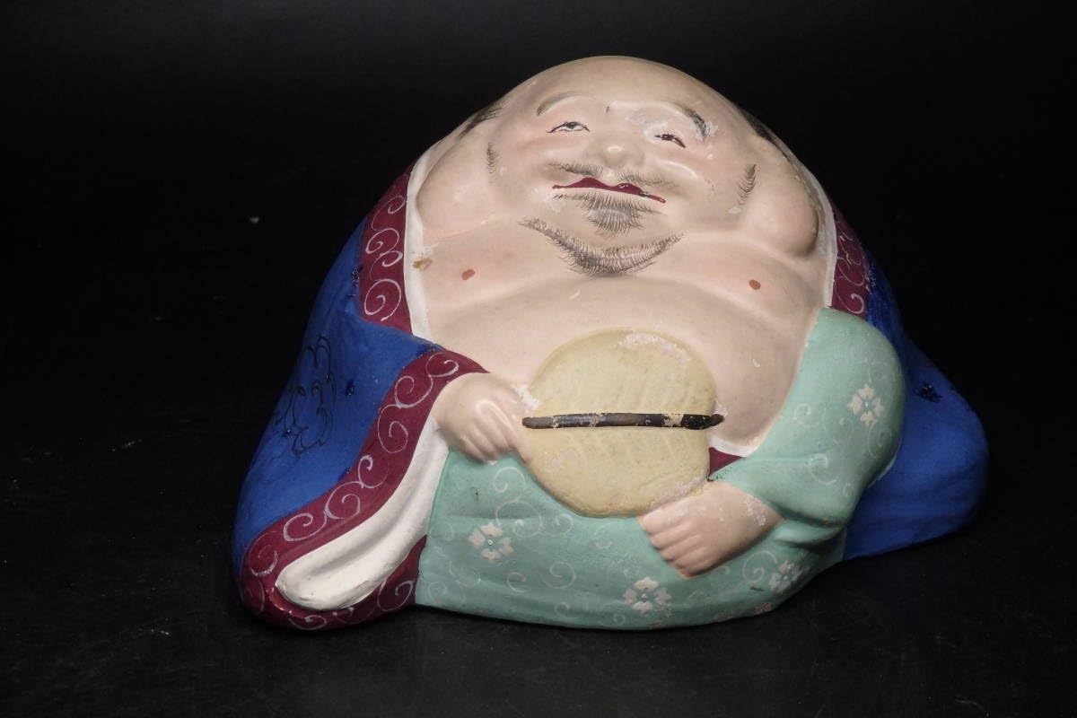 Amazon.co.jp: 友春画 枕絵 布袋 焼物 春画人形 艷絵 裏絵 浮世絵 隠し