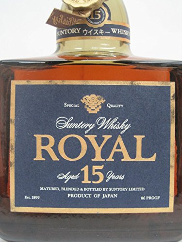 Amazon.co.jp: [古酒] サントリー ローヤル プレミアム 15年 ブルー