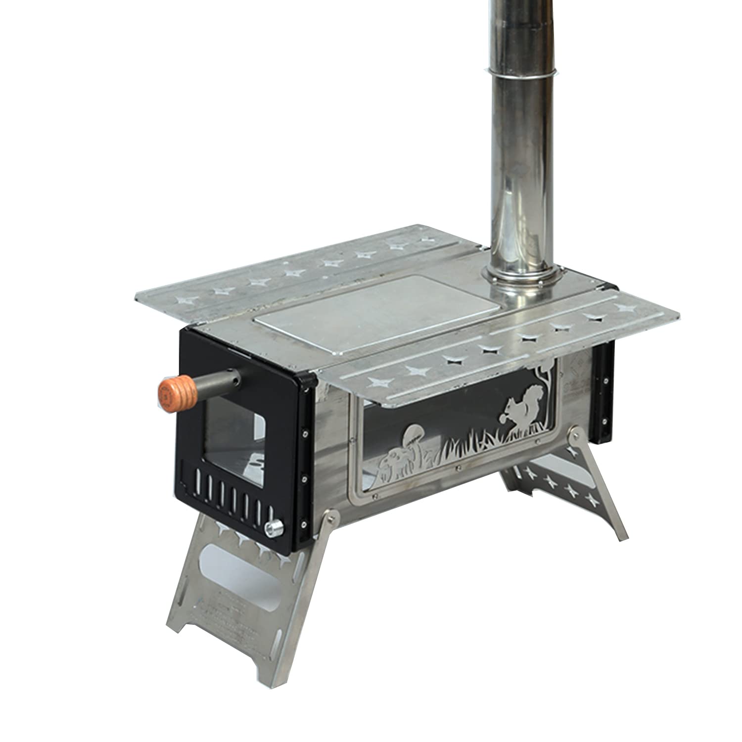 Amazon | S'more(スモア) Magic Stove ストーブ キャンプ 焚き火台