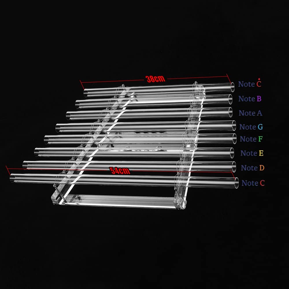 Amazon | サウンドセラピー用クリスタルハープ、8ノートC5 D5 E5 F5 G5