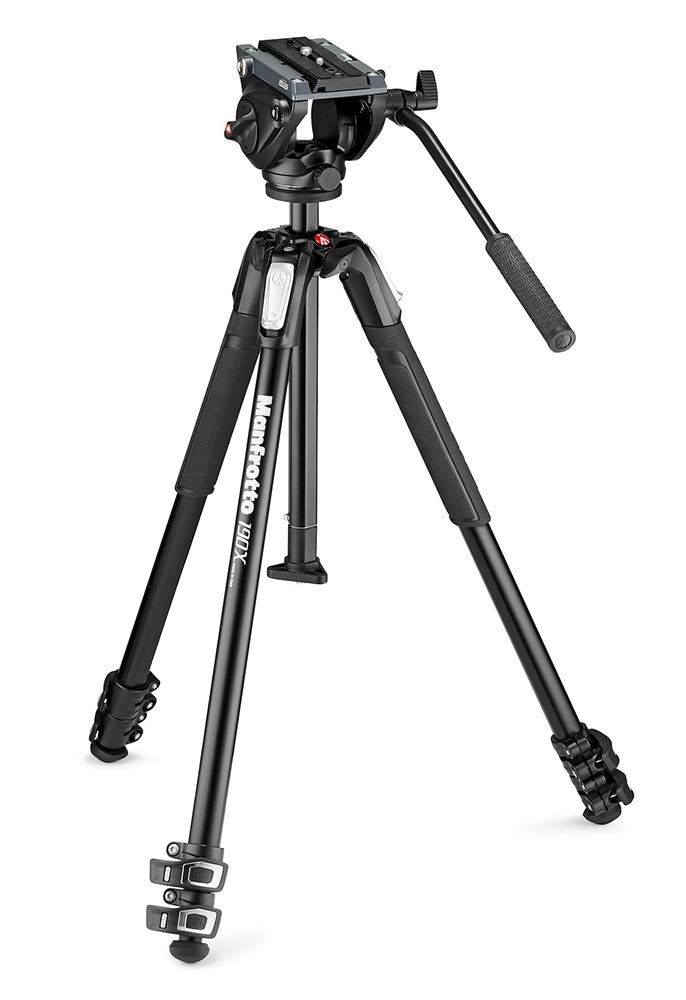 Amazon | マンフロット(Manfrotto) MVK500190AHビデオ雲台+MT190X3
