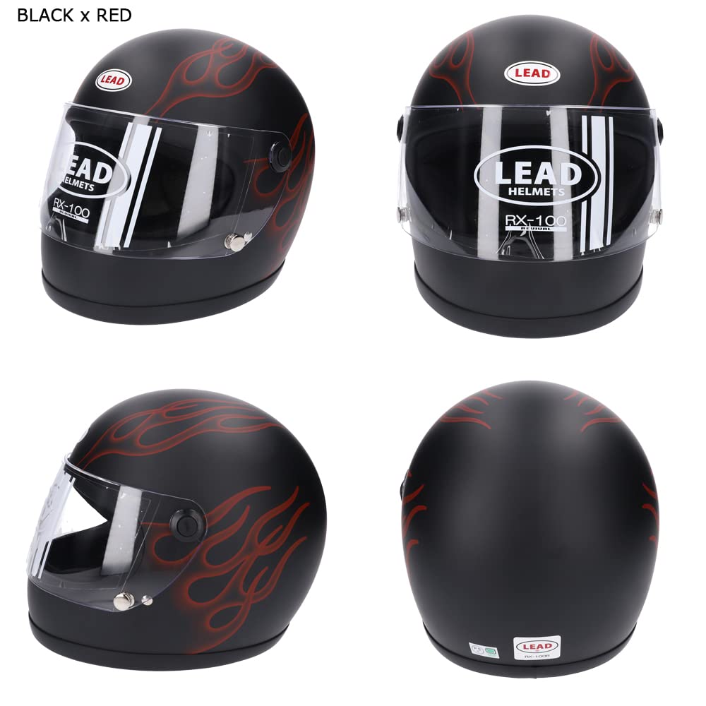 Amazon.co.jp: 【LEAD/リード工業】RX-100R フルフェイスヘルメット