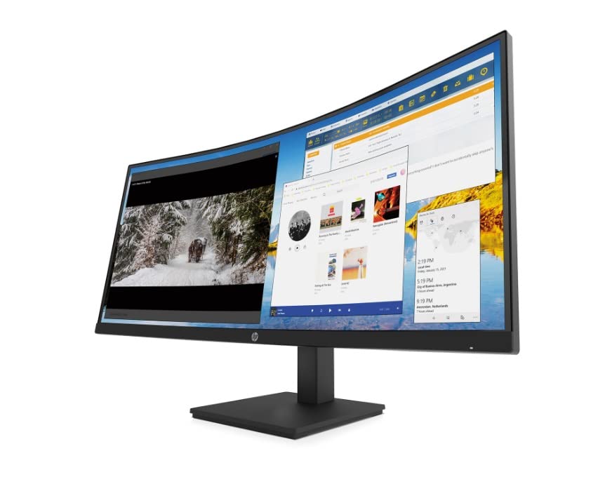 Amazon.co.jp: HP M34d WQHDカーブド ディスプレイ 3B1W5AA#ABJ (34.0