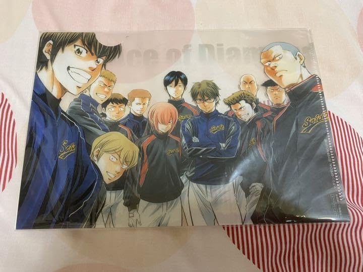 Amazon.co.jp: ダイヤのA 原作絵 クリアファイル マガジン 付録 沢村