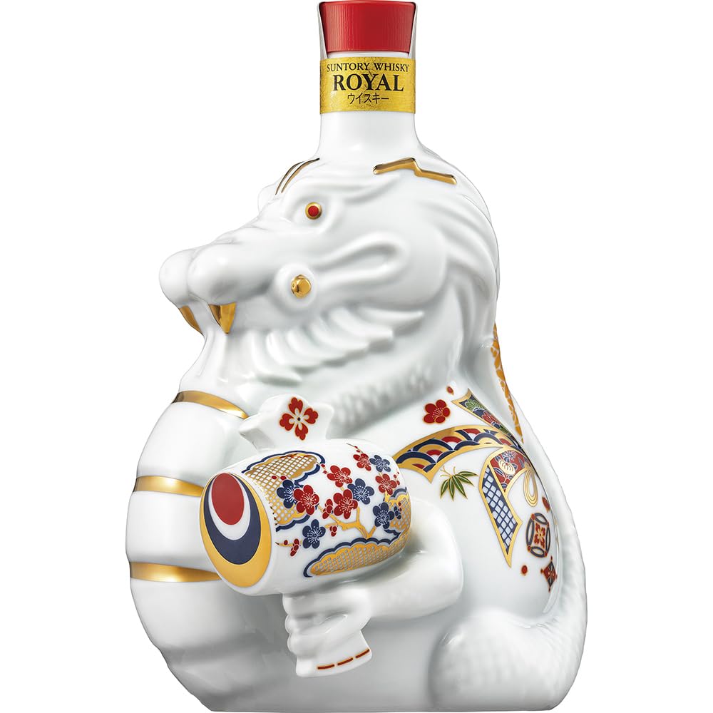 Amazon.co.jp: サントリー ウイスキー ローヤル（辰歳）ボトル 600ml