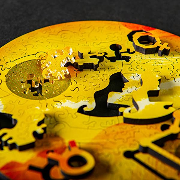 Amazon | 宇宙の破片 ジグソーパズル 金星 専用フレームセット ひとつ