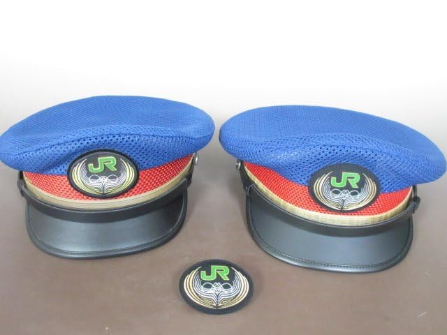 Amazon.co.jp: JR東日本 助役帽 日本官帽制帽 メッシュ4号 2個セット