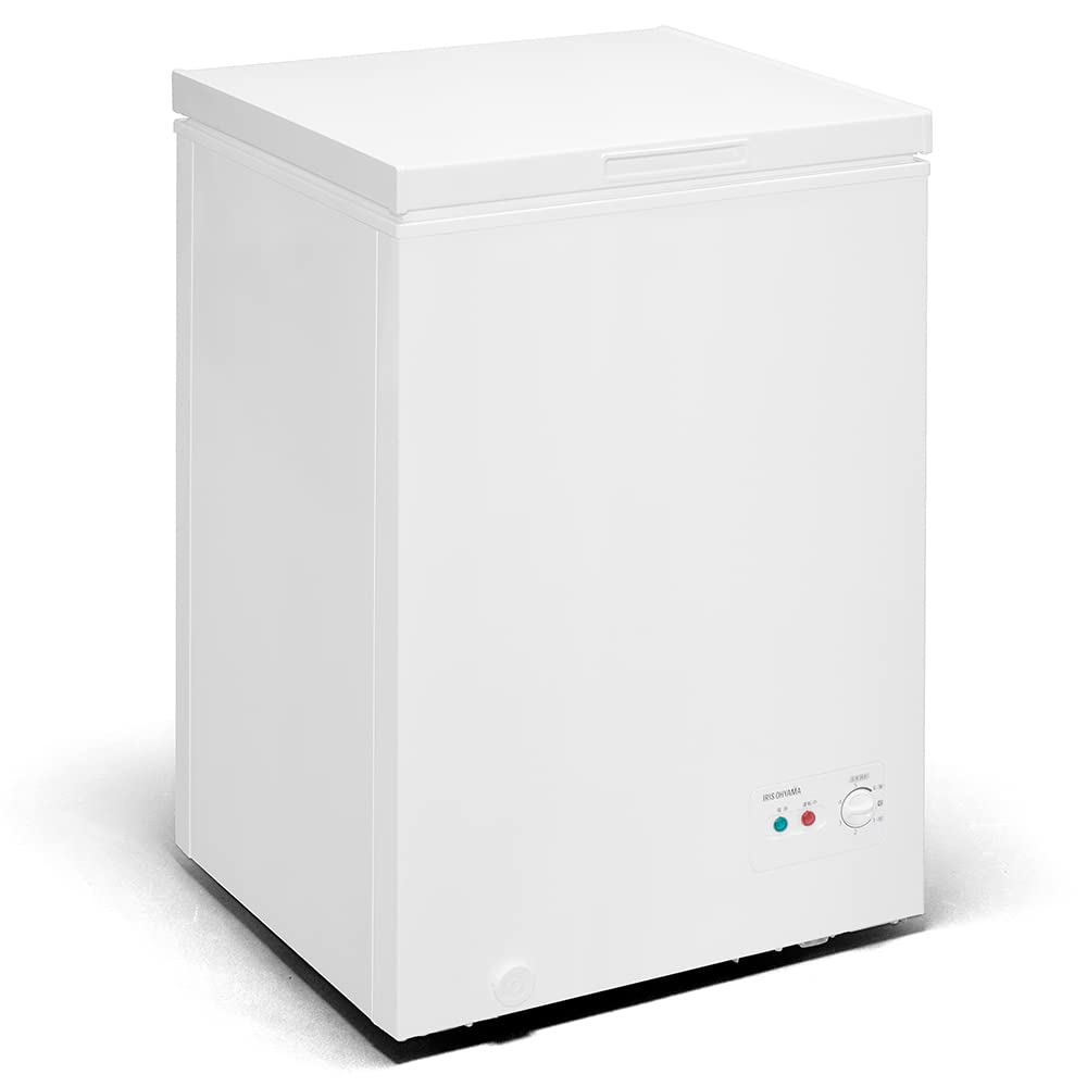 Amazon.co.jp: アイリスオーヤマ 冷凍庫 100L 上開き ICSD-10B-W